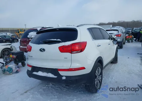 2014 Kia Sportage Ex from USA, damaged, VIN KNDPCCAC6E7566341